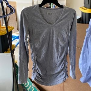 Gray Athleta Athleisure Long Sleeve